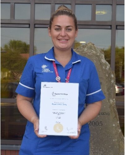   Trinity Hospice nurse achieves UK first qualification