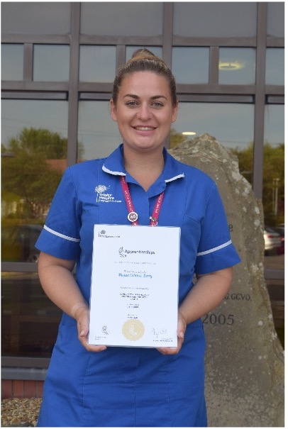   Trinity Hospice nurse achieves UK first qualification