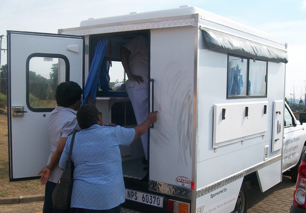 South African palliative care service takes cervical screening into the community