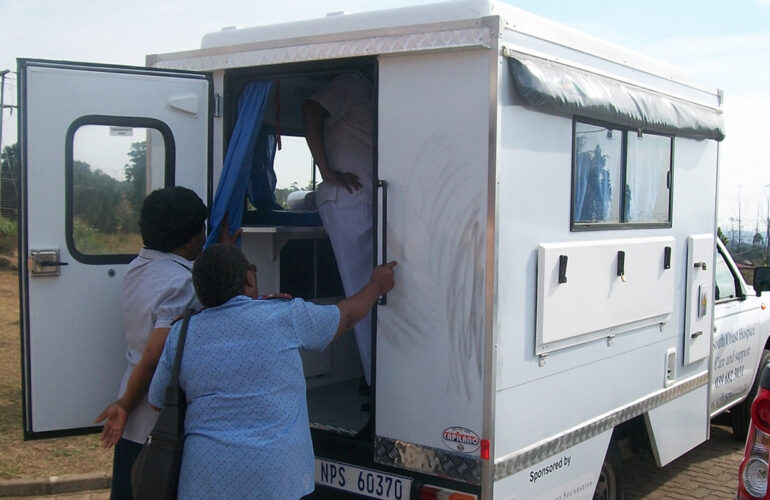 South African palliative care service takes cervical screening into the community
