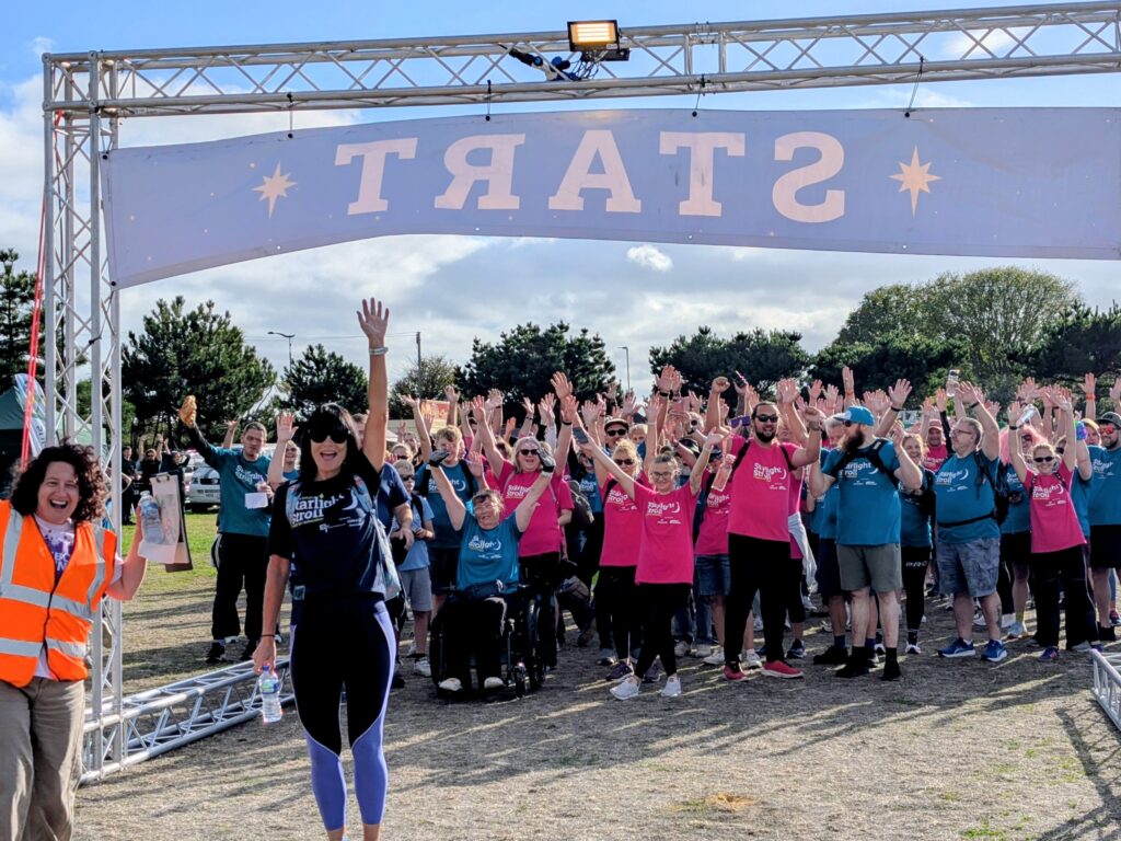 Starlight Strollers take to Eastbourne seafront for a walk to remember