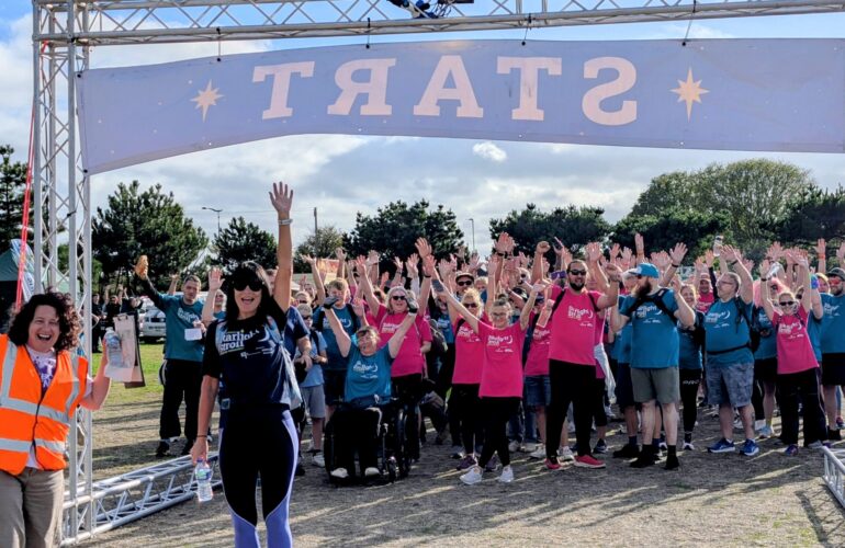 Starlight Strollers take to Eastbourne seafront for a walk to remember