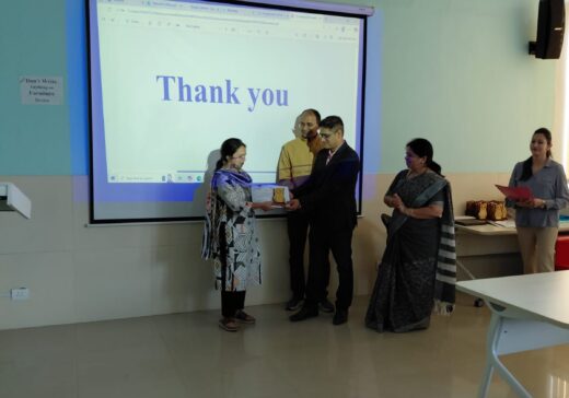 Distribution of certificates of appreciation to encourage the participants