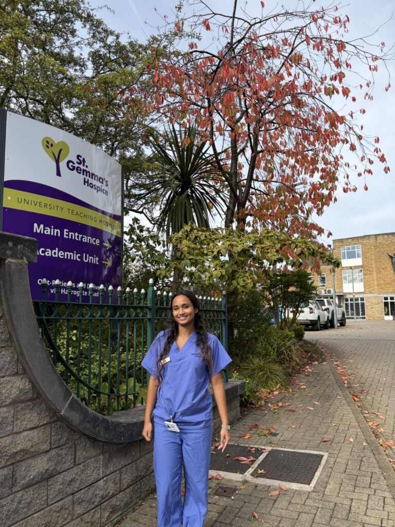 When comfort becomes the priority: a medical student’s week at St Gemma’s Hospice
