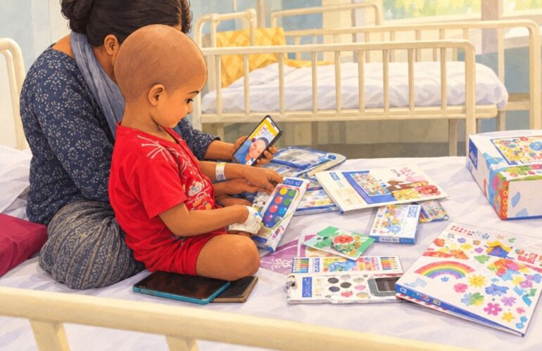 When Crayons Became a Bridge: The Healing Power of Art in Paediatric Palliative Care