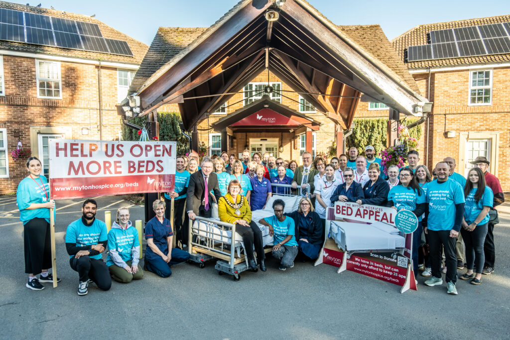 The Myton Hospices launches Bed Appeal to raise vital funds to open more hospice beds