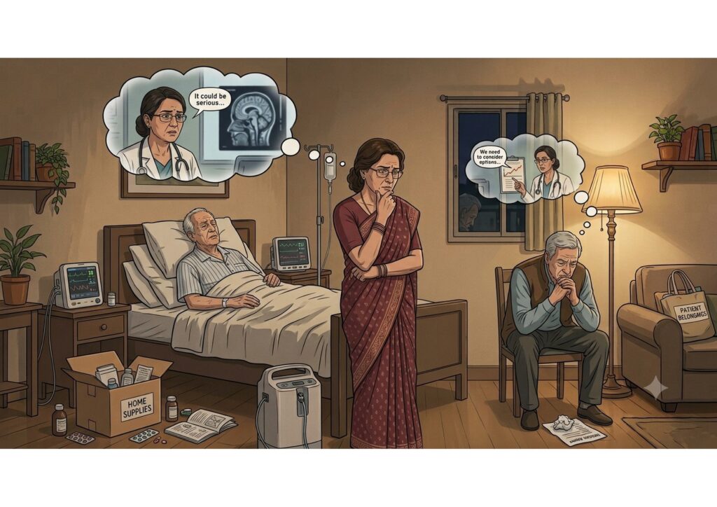 Between Empty Chairs and Weathered Homes: A Psycho-Oncologist’s Journey